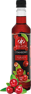 Xarope Dilute Premium - Cranberry