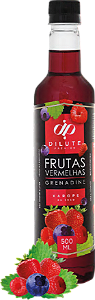 Xarope Dilute Premium - Frutas Vermelhas
