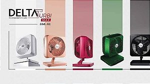 Ventilador De Mesa E Parede Delta Turbi Max Venti Delta