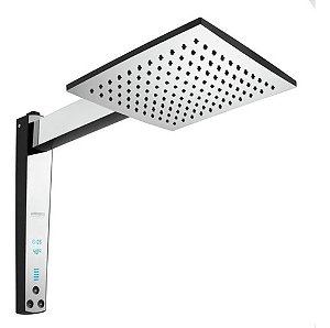 Ducha Lorenzetti Acqua Century Digital Preto/Cromado