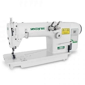 Máquina de Costura Reta Ponto Corrente Ombro a Ombro Direct Drive - 2 Agulhas 1/4 - ZOJE ZJ-3800-BD (220v)