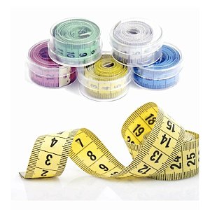 Fita Métrica Coloridas - c/ 20 Und