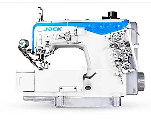 Máquina de Costura Galoneira Base Plana Fechada Eletrônica  - Jack JK-W4-UT-01GBX364 (220v)