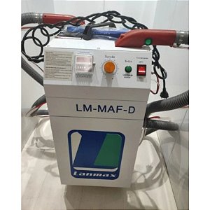 Máquina Arrematadeira 2 Cabeças 2 Motores 750w - Lanmax LM-MAF-D