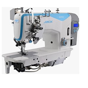 Máquina de Costura Pespontadeira Eletrônica - Barra Alternada Lançadeira Grande - Jack JK-58750J-405E