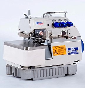 Máquina Overlok 3 Fios Motor Direct Drive - Modelo NS-737-DD Nippon (220v)