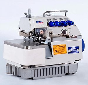Máquina Overlok Ponto Cadeia 4 Fios Motor Direct Drive - Modelo NS-747-DD Nippon (220v)