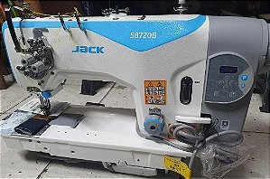 Máquina Pespontadeira 2 Agulhas Fixa Direct Drive - Modelo JK-58720B-005C Jack (220v)