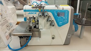 Máquina Overlok Ponto Cadeia Eletrônica c/ Arremate Pneumática - C5S-4/BKZ Jack (220v)