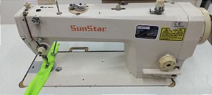 Máquina de Costura Reta Eletrônica 220v - Modelo KM2310-G Sunstar usada