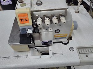 Máquina Interlok 35 mm Direct Drive 220v - Modelo 757K Siruba usada