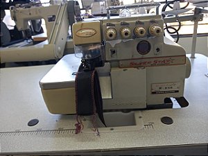 Maquina Interlok Motor Convencional usada - Modelo S-858 Silver Star (110/220v)