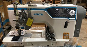 Máquina Pespontadeira 2 Agulhas Alternada Eletrônica - Modelo JK-58750J-A-105 Jack (220v)