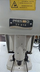 Máquina de Ilhós Elétrica Usada - Modelo TT-818 Prestto (220v)