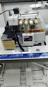Máquina Overlok Ponto Cadeia Direct Drive 220v Usada - Modelo 747F Siruba