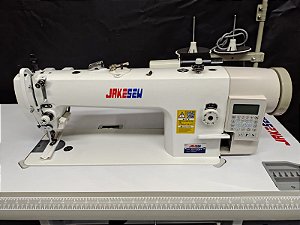 Máquina Transporte Duplo Alongada Eletrônica - Modelo JS0313DDM-4 Jakesew (220V)