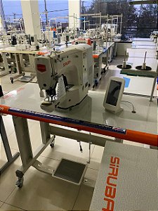 MÁQUINA TRAVETE ELETRÔNICA SIRUBA LKS-1900ESS-QT 220V