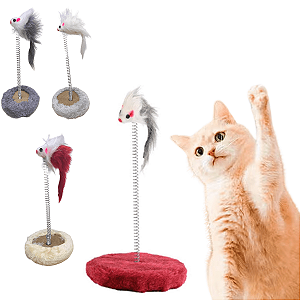 Brinquedo Gato Mola Maluca Chocalho Brinquedo Para Gatos Exclusivo Tipo Arranhador