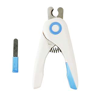 Cortador De Unha Pet Alicate Com Luz Led Lixa Para Cães E Gatos