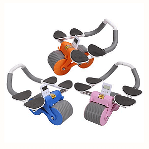 Roda Abdominal Rolo Para Exercício Lombar Treino Funcional
