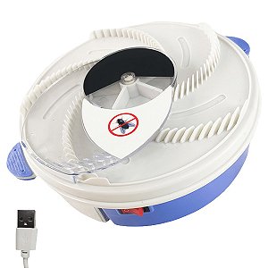 Armadilha Mata Mosquito Moscas Pega Prende Insetos Usb