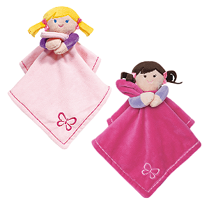 Naninha Para Bebe Pelúcia Minha Bonequinha Buba Baby Soninho
