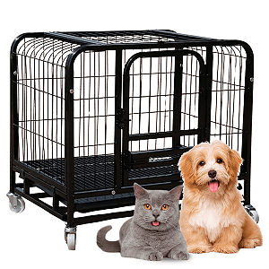 Caixa Transporte Cães Gaiola Cachorro Gato Pet Canil Pet Shop Seguro XG