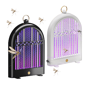 Repelente Mata Mosquito Led Uv Elétrico Pernilongo Insetos 110v/220v