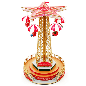 Torre Paraquedas Cenario Natal Natalino Parque de Diversões
