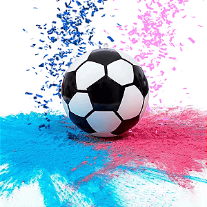 Bola Futebol Chá Revelação Bebe Menino Menina Festa Luxo