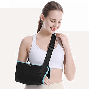 Tipoia Bilateral Suporte de Braço Ombro Clavicula Ajustável