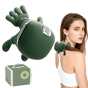 Massageador Pescoço Lombar 5 Dedos com Aquecimento Relaxamento