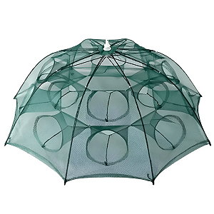 Rede Armadilha Covo Peixe Camarão Pesca Lambari Siri 16 Boca