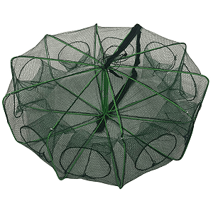 Armadilha Covo 10 Buracos Isca Peixes Pesca Camarão