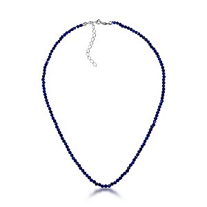 Choker pedra Sodalita