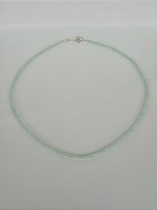 Choker - Pedra Quartzo Verde Claro