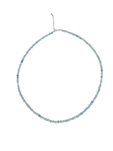 Choker - Pedra Água-Marinha