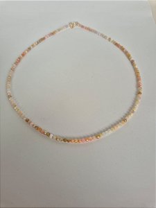 Choker - Pedra Agata Cornalina