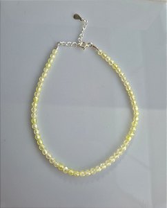 Pulseira esferas - Pedra Peridoto