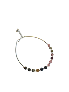 Pulseira mix de pedras naturais