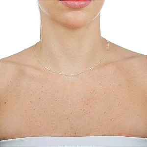 Corrente Veneziana Prata 925 - 45cm