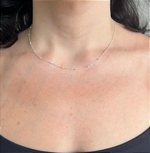 Corrente veneziana com bolinhas - 40cm