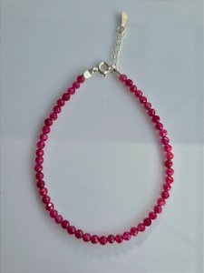 Pulseira esferas - Jade Rosa