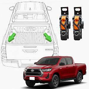 Catracas Fixas com Recolhimento Automático - 2 UN - HILUX