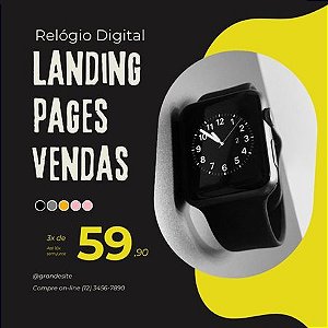 Landing pages vendas