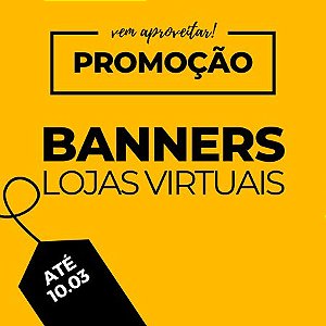 Banners lojas virtuais