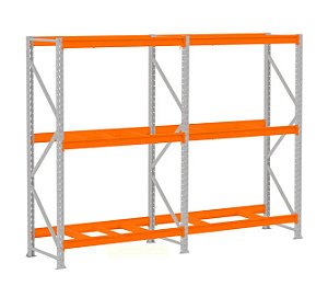 Kit Mini Porta Pallets Maringá 3,60m 250kg
