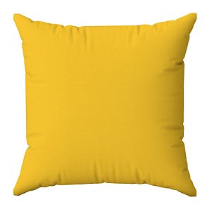 Capa De Almofada Lisa Amarela Veneza