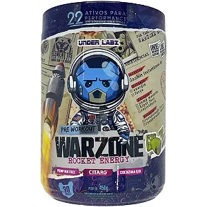 Warzone Rocket Energy - Atomic Pink Lemonade 450g