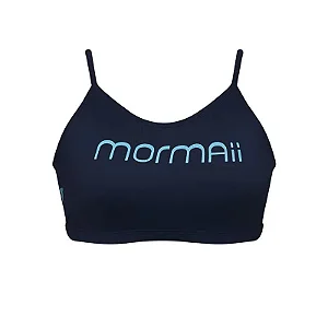 Top alça fina beach sports Mormaii preto